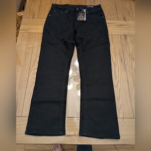 Montero Men's Black Modern Boot Denim Jeans Black Size 34 x30 NWT